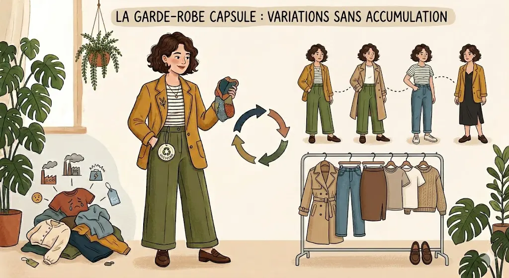 Garde robe capsule ou réemploi d'un vêtement